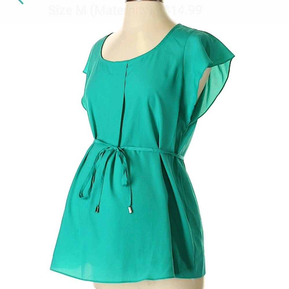 Motherhood Maternity short-sleeve blouse